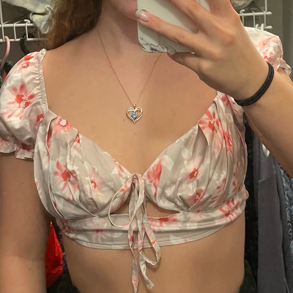 Glamaker crop top, size small